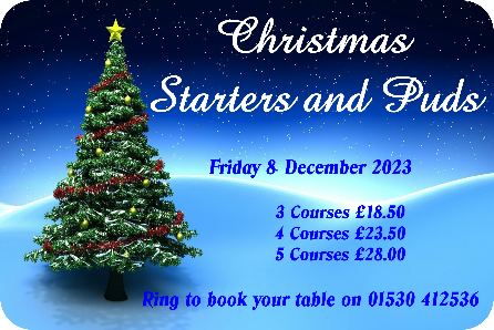 Christmas Starters & Puds